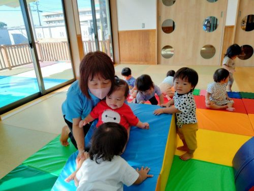 10月24日：クッションサーキットをしました！