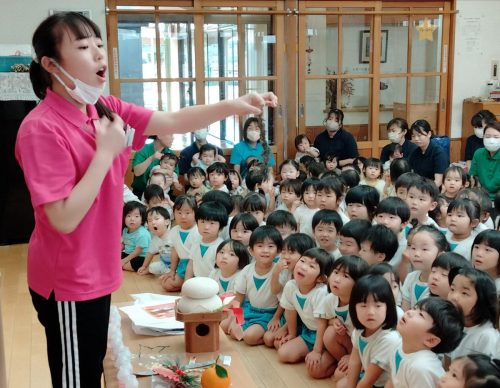 12月26日：全体朝礼に参加しました！