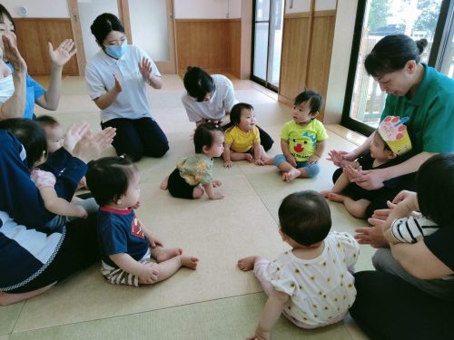 5月27日：１歳のお誕生日をお祝いしました♪