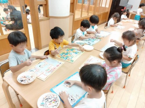 7月17日：パズルに挑戦☆