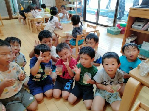 7月4日：冷たくてうれしいね！