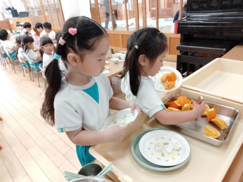 3月23日：お当番さんがんばれ～！